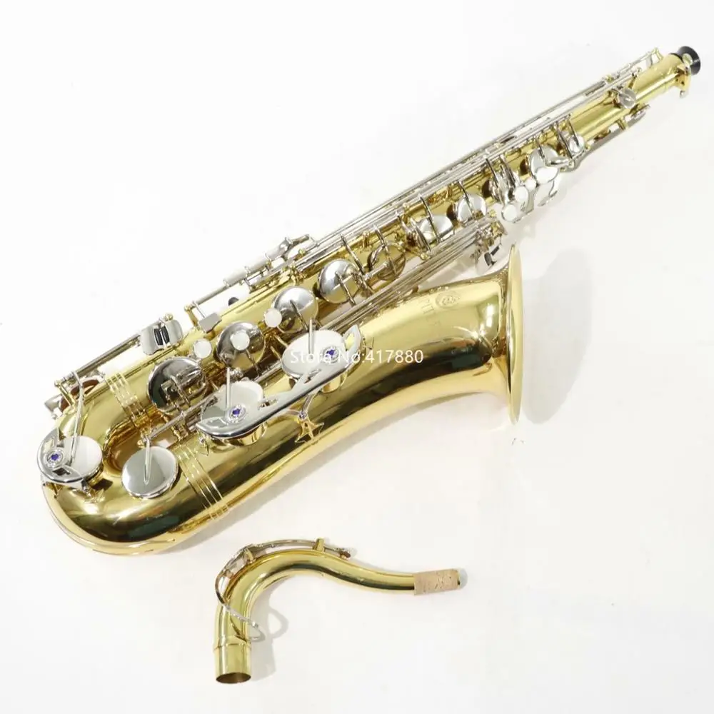 

Popular Jupiter Bb Tune Model JTS710GNA Student Tenor Saxophone Brass Glod Musical instrument Professional With Case