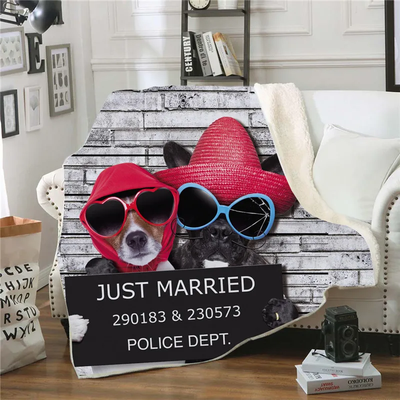 Bad Dog, 3D принт, шерпа, одеяло, диване, Стёганое одеяло, покрывало для путешествий, постельные принадлежности, бархат, плюш, пледы, Флисовое одеяло, покрывало