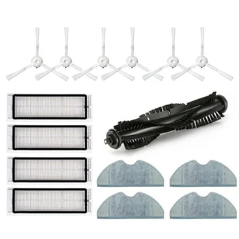 

Roller Brush Hepa Filter Mop Cloth Replacement for 360 S5 S7 Vacuum Cleaner Parts Accessories Dust Filter Side Brush
