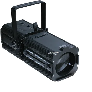 

2PCS/LOT Hot 200w manual zoom 19-50degree theater stage led profile warm white 3200k profile spotlight lighting