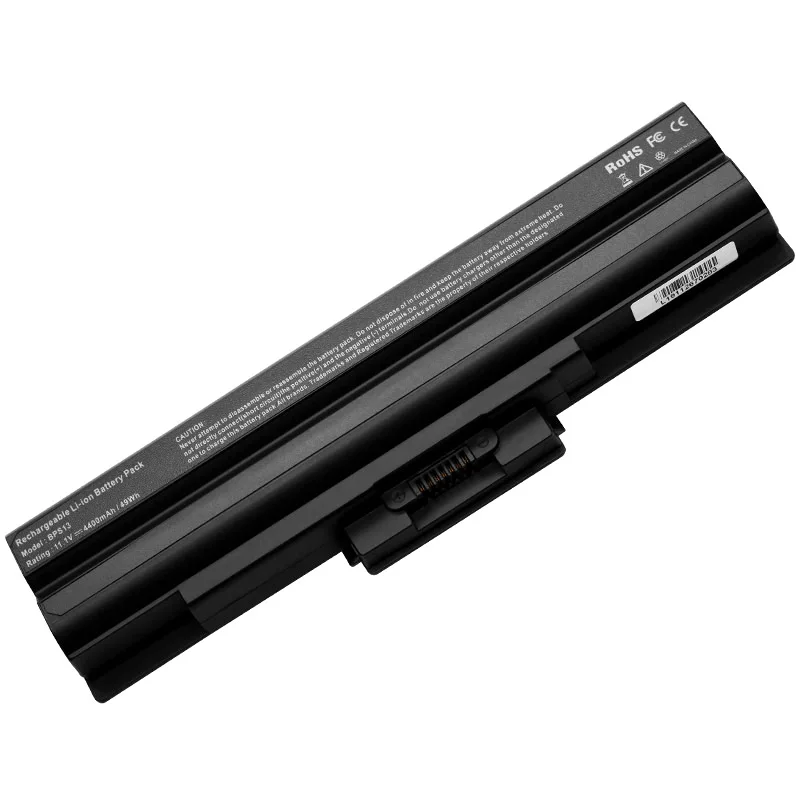 Аккумулятор Apexway для ноутбука Sony 5200 ма/ч 6 ячеек VGP BPL13/Q BPS13B/R с ячейками Q R |laptop battery