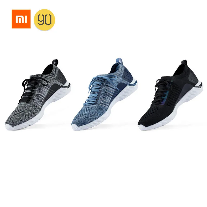 Xiaomi YouPin City кроссовки для бега 90Fun супер светильник Антибактериальная дышащая мужская обувь для спорта 3 цвета Прямая поставка