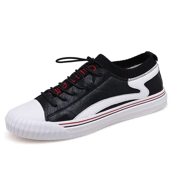

2018 Men Youth Spring/Autumn Black Male Casual Sneakers Men Designer Shoes For Men S2711-2719 Dn