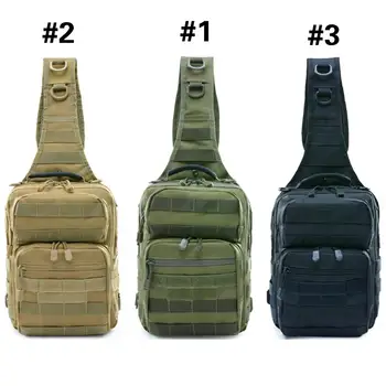 

Backpack Portable Leisure Nylon Chest Pack Sports Male Shoulder Bag Multifunctional Military Climbing Phone Pocket