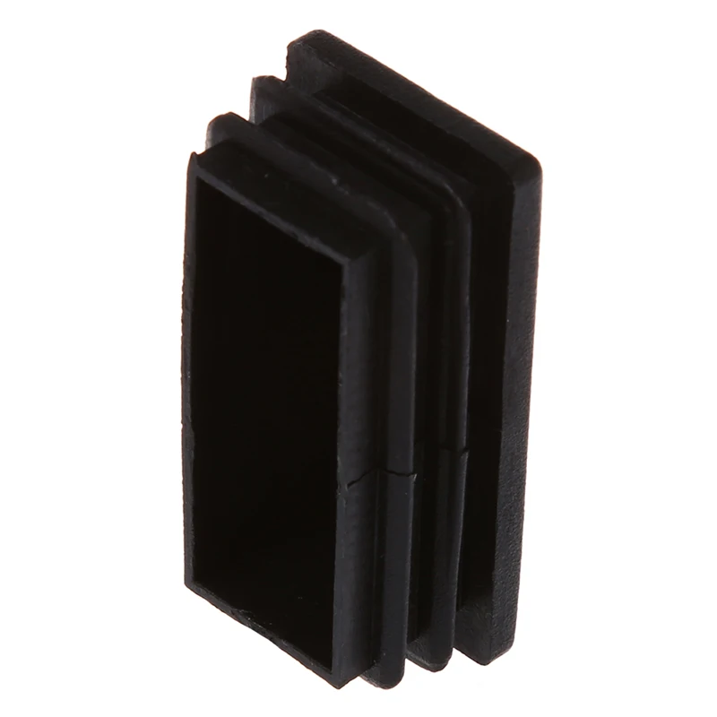 

Plastic Rectangle Tube Inserts End Blanking Cap 25x50mm 10 Pcs Black