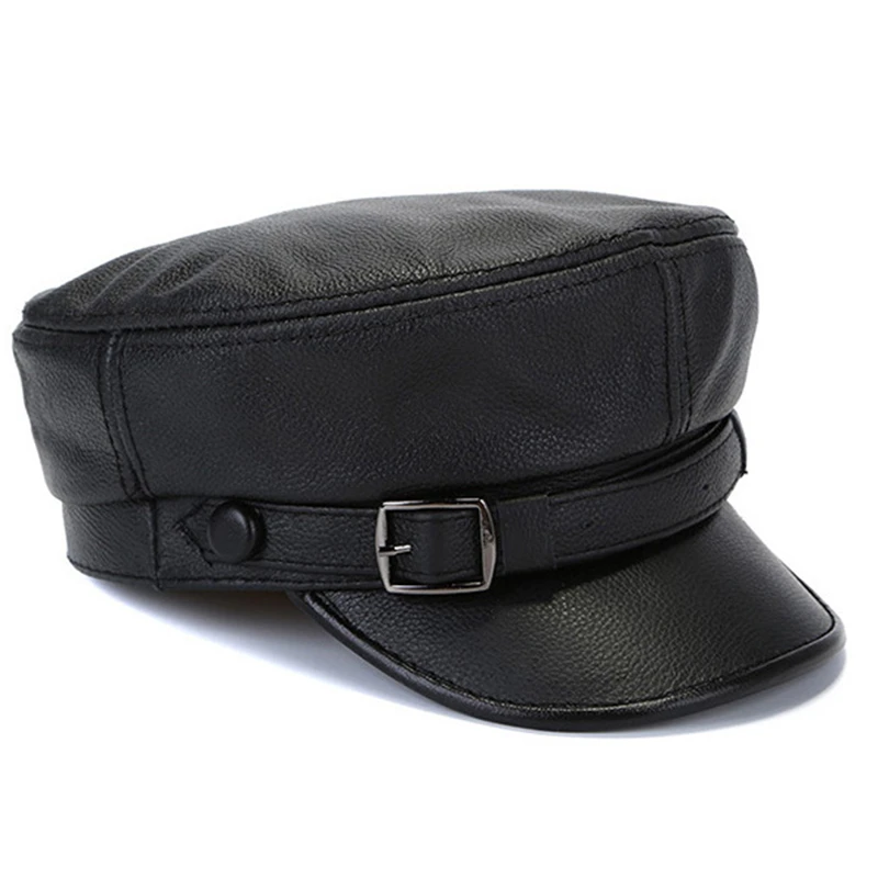Flat Cap 55cm 62cm|Men's Military Hats 