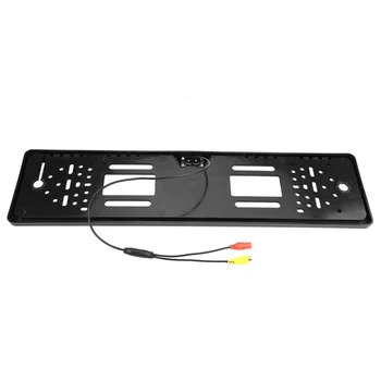 

Automobiles Number License Plate Frame With Rearview Reverse Backup Camera Suitable For Most Standard UK/European Vehicles