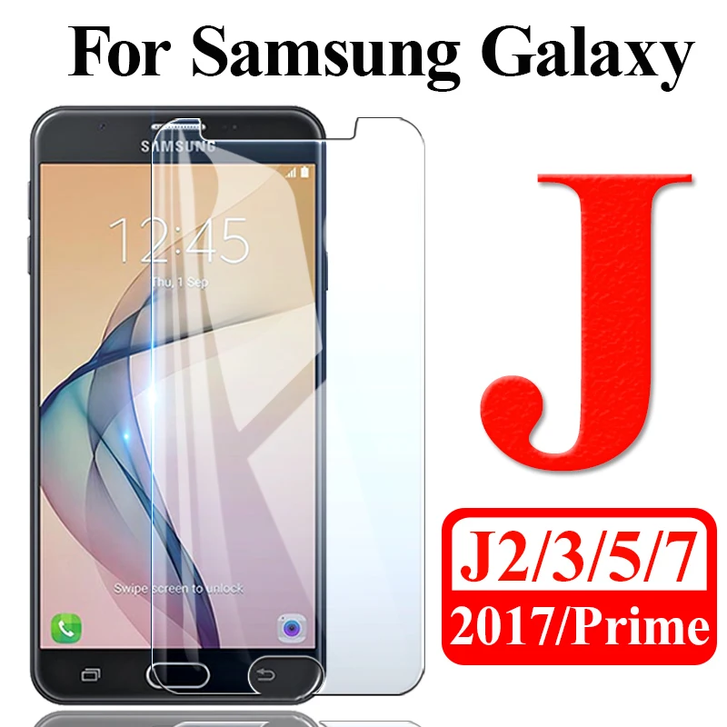 Закаленное стекло для Samsung Galaxy J2 Prime Защитная пленка экрана J3 J5 J7 Броня Samsun Galax J 2 3 5