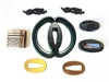 Black Alloy Sword Guard for Katana/Wakizashi/Tanto DIY Fittings Set Tsuba+Menuki+Fuchi+Kashira+Handle+Habaki+Seppa ► Photo 2/5