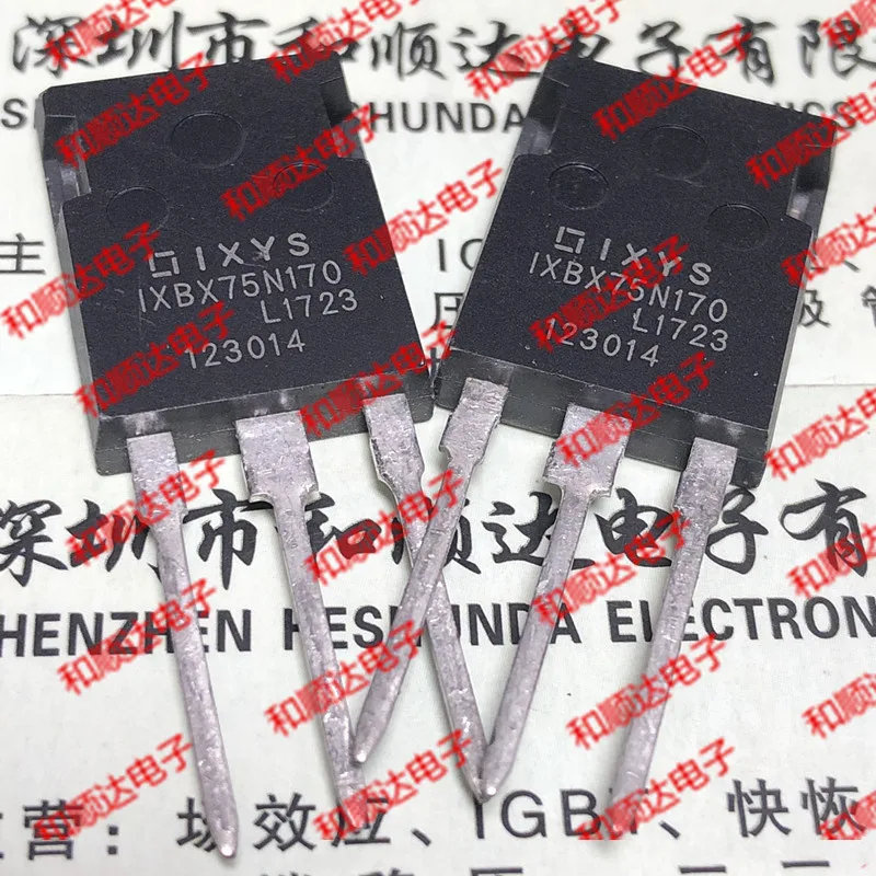 5 шт./лот IXBX75N170-247 с изолированным затвором(IGBT) 1700V 75A