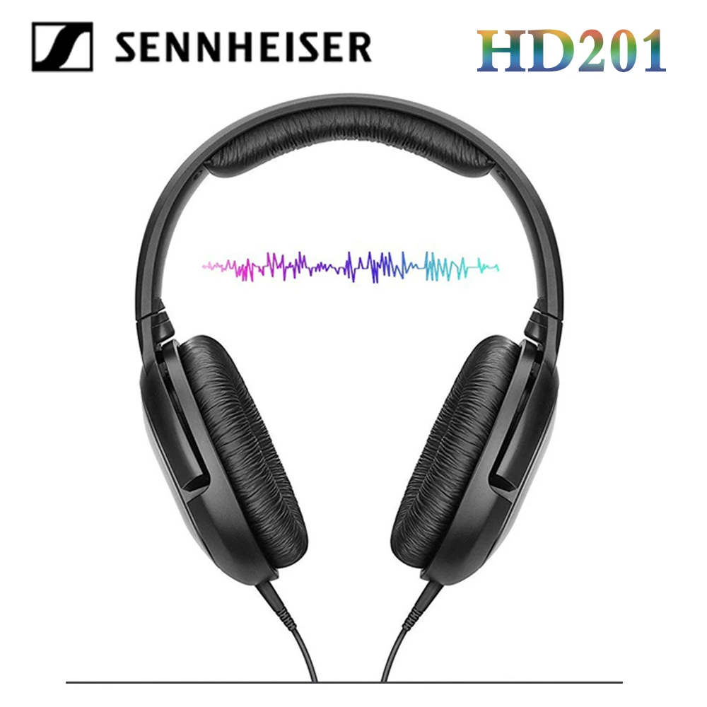 

Sennheiser HD201 Wired Headphones Noise Cancelling Earbuds Sports Gaming Headphones Stereo Bass for IPhone/Samsung/Computer