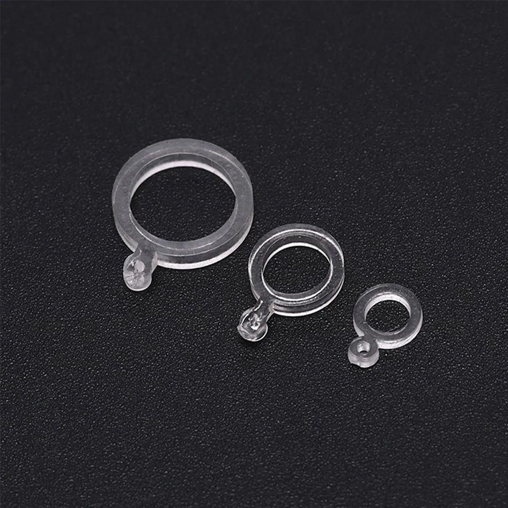 

100Pcs White PE Pellet Lure Bait Bandage Elastic Transparent High Quality For Carp Coarse Fishing Tackle Band Gear Accessories