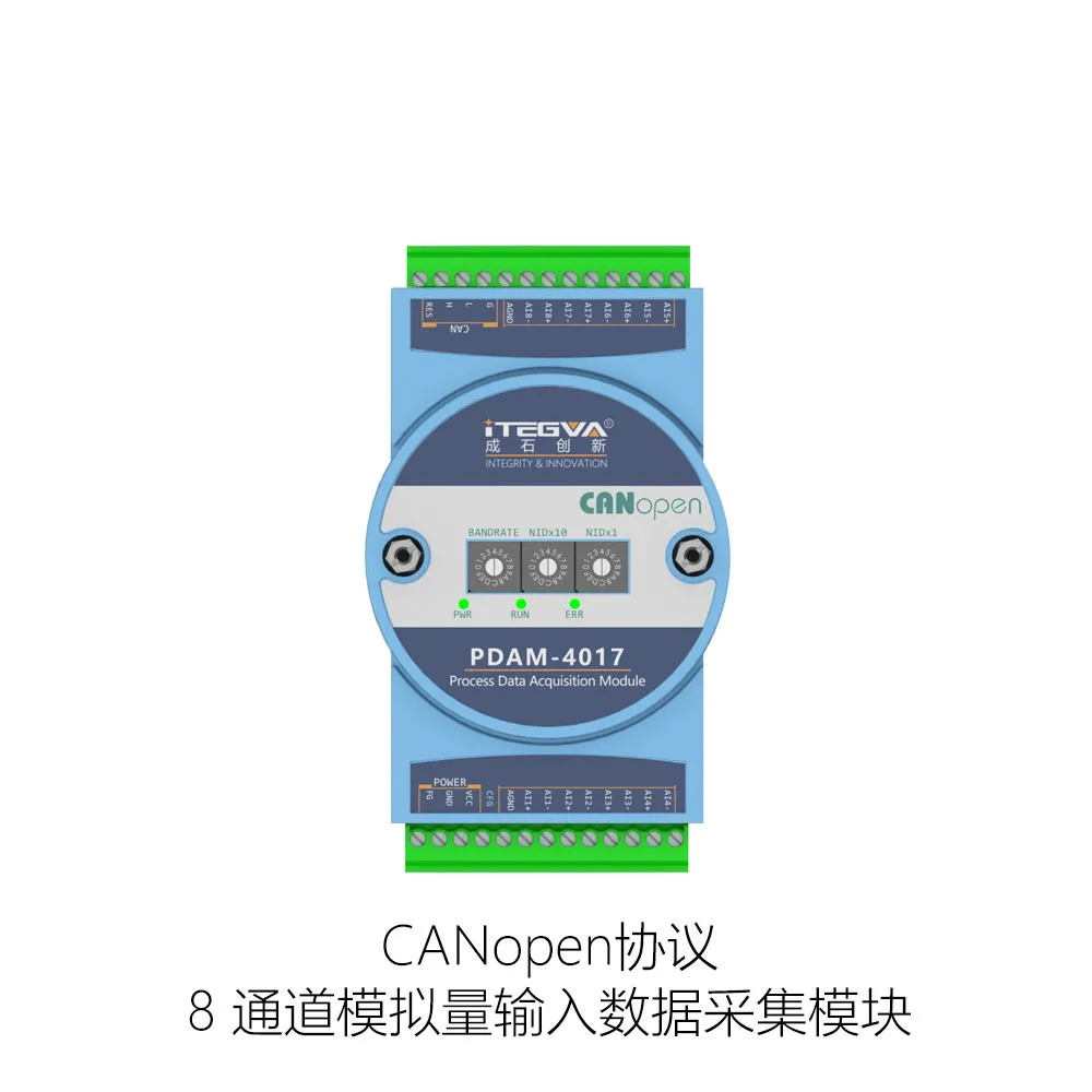 

CANopen Protocol 8-channel Analog Input Data Acquisition Module PDAM-4017