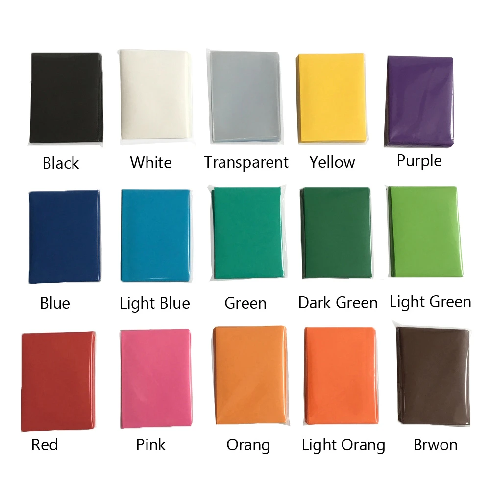 50pcs Card Sleeves Tcg Cards Protector Magic Pokemon Yugioh Trading Card  Sleeve Holder - Board Game - AliExpress