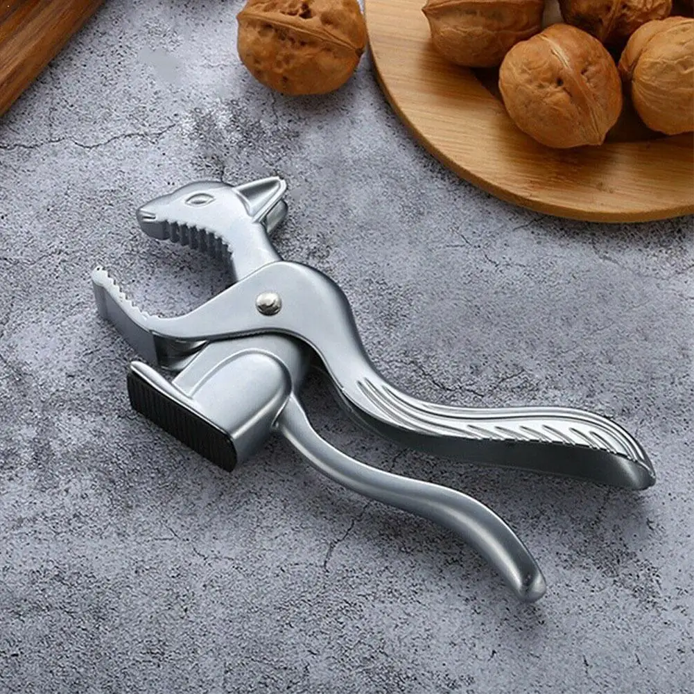 

1Pc Multifunctional Squirrel Shape Almond Nut Pecan Filbert Pliers Tool Kitchen Clip Opener Clamp Nuts Nutcracker Sheller W O0V6