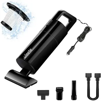 

Car Dust Vacuum Cleaner Handheld 120W Portable Vacuum Cleaner Wet Dry Car Vacuum Cleaner For Car Interior Home Computer Cleaning