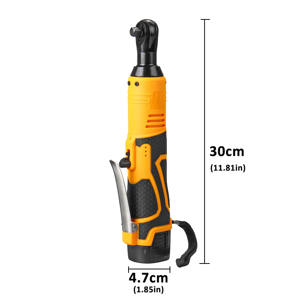 18V 4200mah 3/" трещотка аккумуляторная мощность-беспроводной Трещоточный ключ литий-ионный Электрический ключ крутящий момент 65 Противоскользящий захват с светодиодный