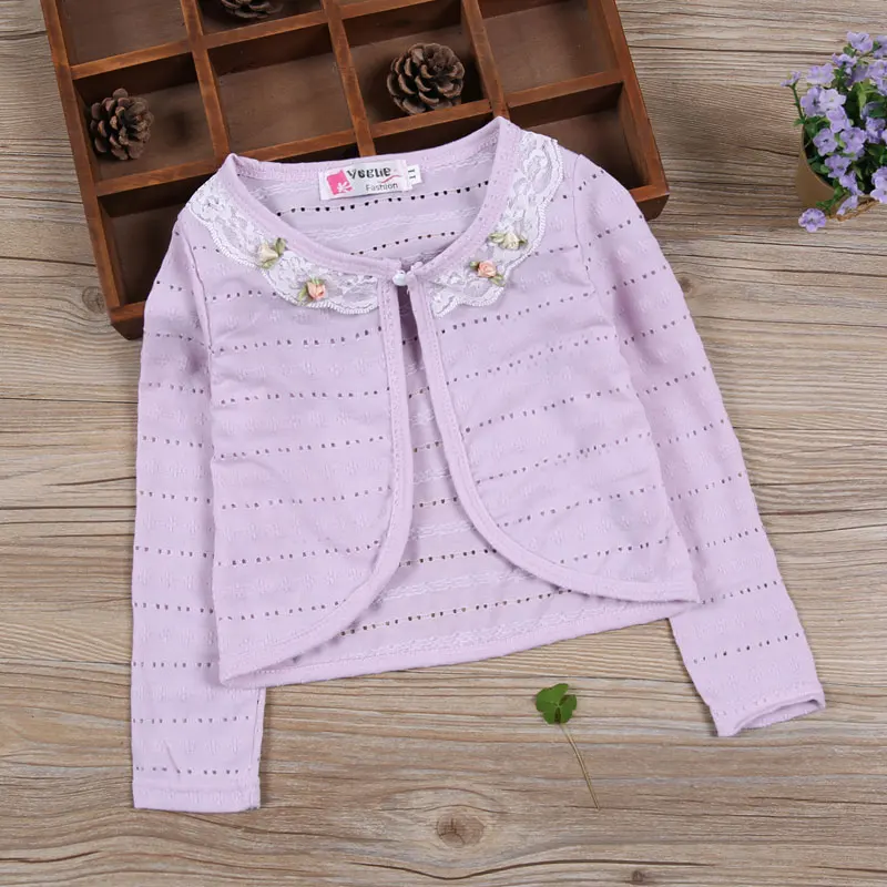 2020 Children Girl Cardigan Sweater Summer Beach Pink Cotton Coat 1 2 3 4 6 8 10 11 Year Old School Kid Clothes 175005 | Детская одежда