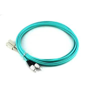 

SC-FC Multimode Dual Core 3Meter Optic Cable Jumper Optical Patch Cord 30 Million 2-core Fiber Jumper Durable Cable