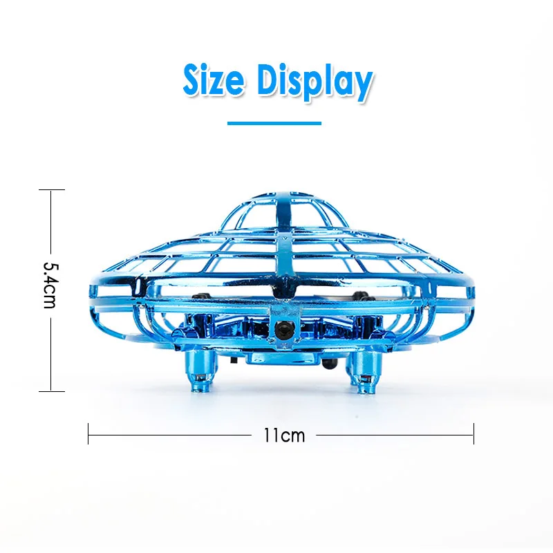 Мини НЛО Дрон анти-столкновения Летающий вертолет волшебный ручной НЛО мяч самолет зондирование индукции Дрон малыш электрическая электронная игрушка