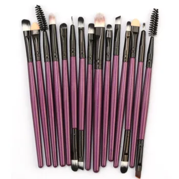 

Makeup Brushes & Tools 15pcs/set Makeup Brush Set Tools Make-up Toiletry Kit Wool Make Up Brush Set