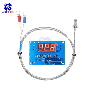 

XH-W1315 High Temperature -30-999℃ LED Digital Thermostat K Type Thermocouple Temperature Control Module DC 12V / 24V / AC 220V