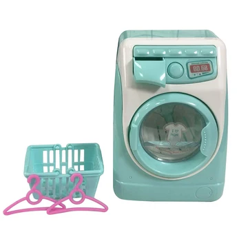 

Home Toy Washer Play For Kids Gift Washing Machine Easy Operate Wear Resistant Kindergarten Cute Electric Mini Simulation