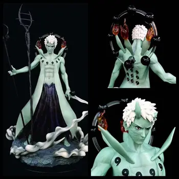 

Naruto Shippuden Anime Model Uchiha Obito GK Action Figure 44cm PVC Ten-Tails Forms statue figma Collectible Toy