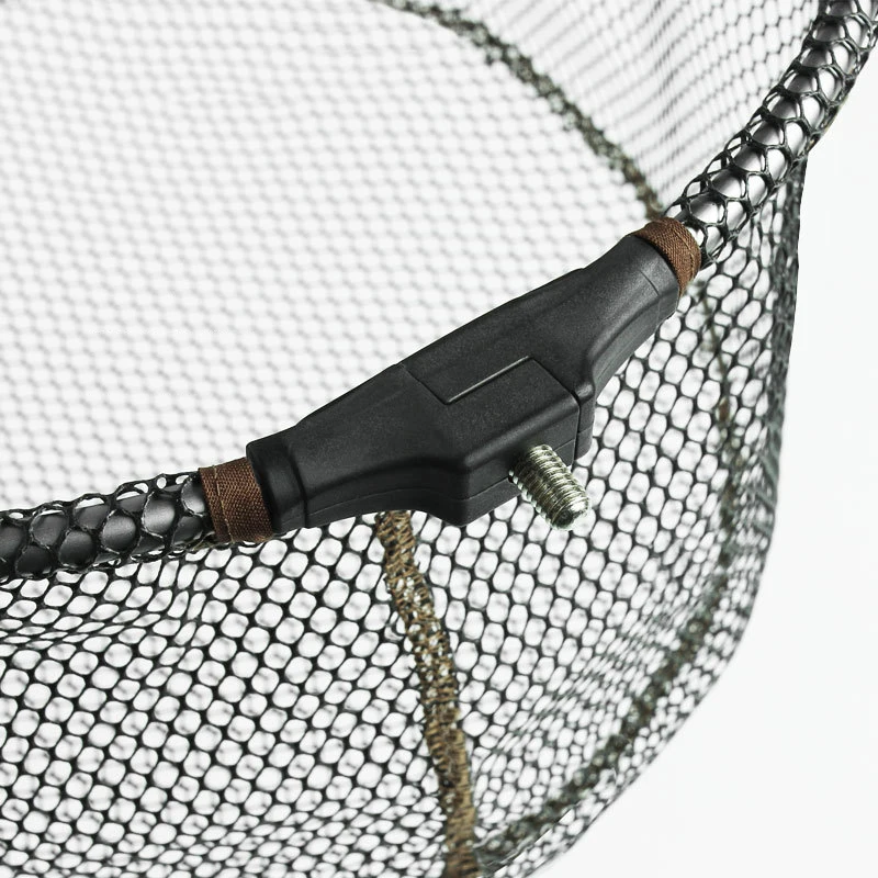 

LINNHUE New Fishing Landing Net 35CM/40CM/45CM Aluminum Alloy Deep Brail Net For Fishing Hand Net Fishing Accessories