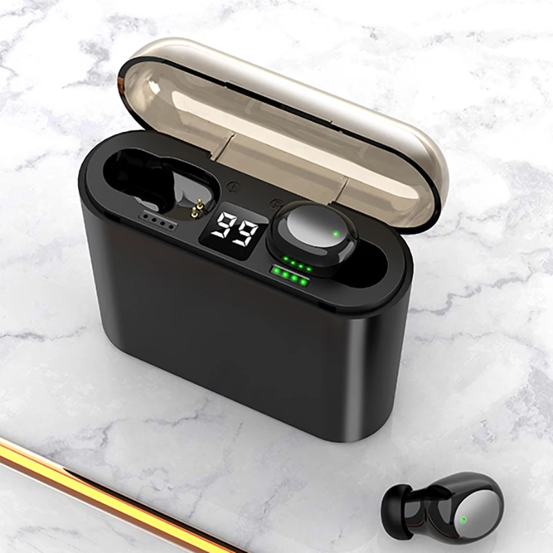 NEW TWS 5.0 Earphones Wireless Bluetooth Earphone For iPhone 12 Max 11 8 7 X XR plus Xiaomi 10 Pro Mi Ear Headset Stereo Earbuds