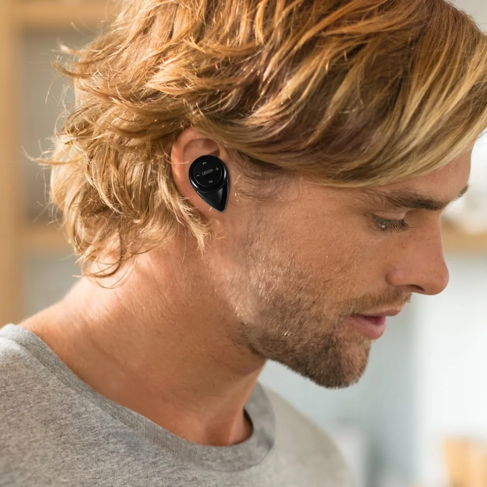 LESHP A9 портативный мини стерео беспроводной Bluetooth наушники телефон гарнитура V3.0+ EDR для телефона IOS мобильного телефона ПК