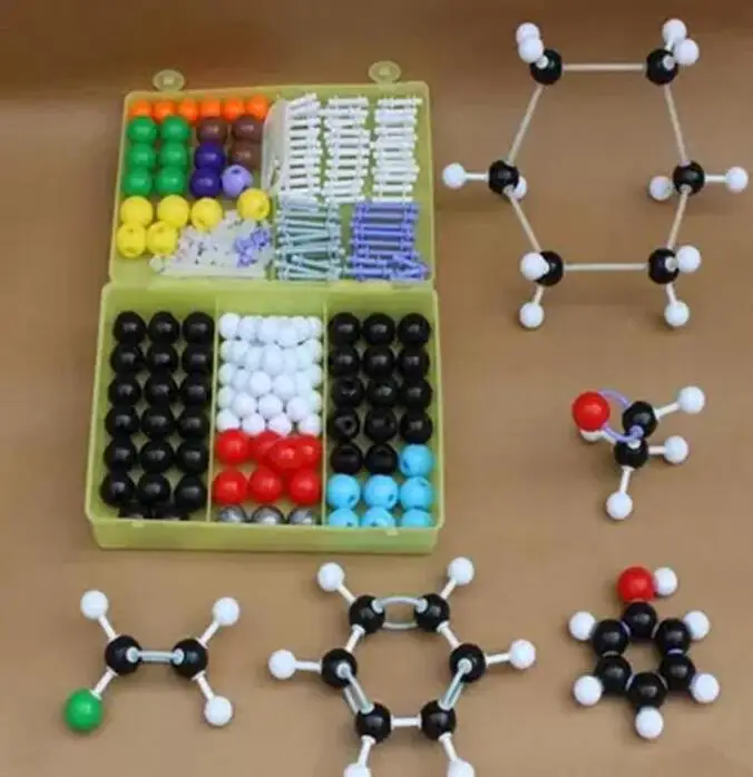 231pcs Atoms Model Organics Chemistry Molecular Model Kit for Students Learning 