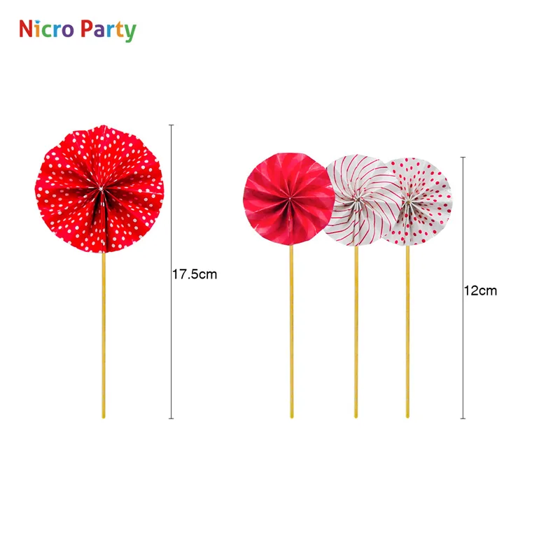 Nicro 4 шт./компл. для капкейка-милый вечерние стол SuppliesDecoration декор дома DIY вечерние# CDS29