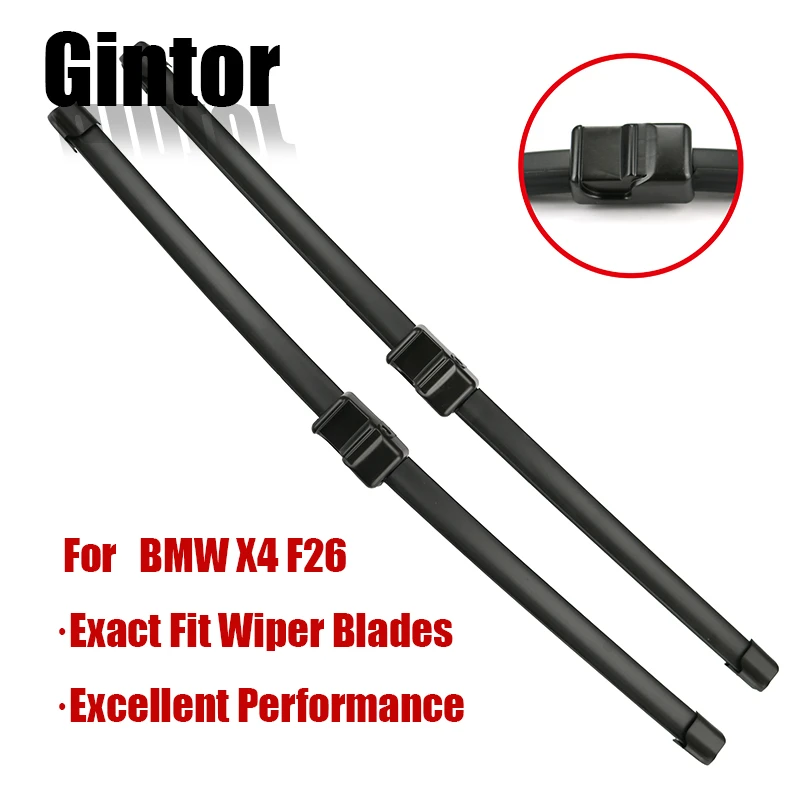 Gintor Car Windscreen Wiper Blades For Bmw X4 F26 2014 2015 2016 2017 ...