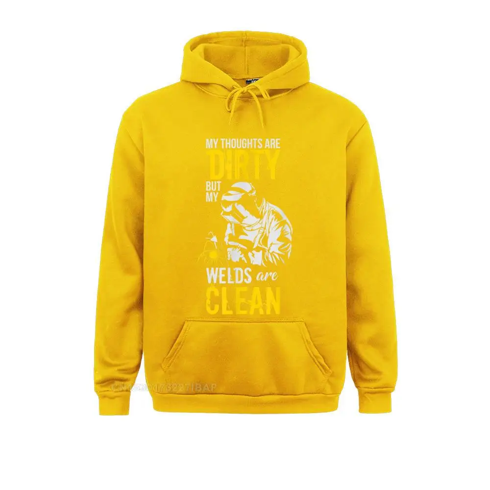 Sweatshirts for Students Funny Labor Day Hoodies Long Sleeve Funny Casual Sportswears 16239 yellow