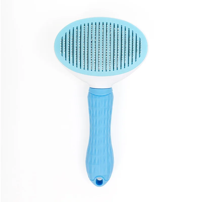 Pet Dog Cat Puppy Hair Shedding Grooming Trimmer Fur Auto Comb Brush Tool on-slip Pets Product Hair Removal Combs For Cats Pet Dog Cat Puppy Hair Shedding Grooming Trimmer Fur Auto Comb Brush Tool on-slip Pets Product Hair Removal Combs For Cats