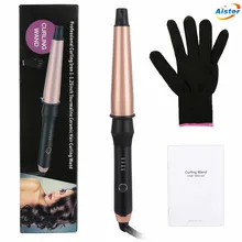 Керамические инструменты для укладки, профессиональные щипцы для завивки волос, щипцы для завивки волос, груша, цветок, конус, электрические щипцы для завивки волос, щипцы для завивки волос