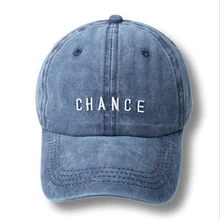 WZCX шанс письмо шляпа c вышивкой, для отца Винтаж унисекс в стиле «хип-хоп» Демисезонный Повседневное Регулируемый остроконечные Кепки Snapback