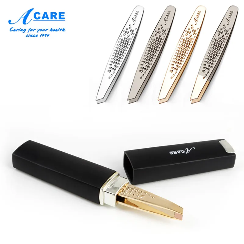 Puller Eyebrow-Tweezer Hair Removal-Makeup-Tools Slanted Beauty-Fine-Hairs Stainless-Steel