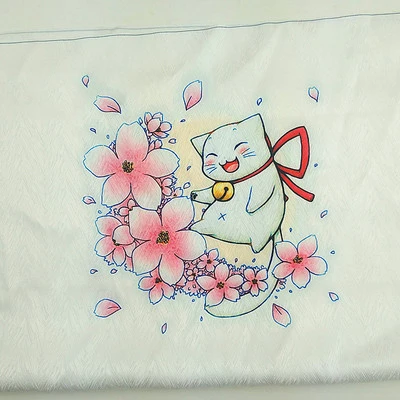 DIY ткань ручной работы gambiered guangdong Марля найдите ткань с рисунком 27*47 см - Цвет: 20