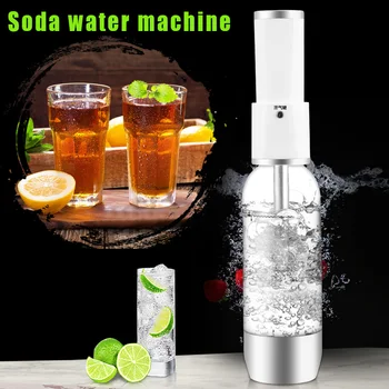 

Portable Soda Bubble Machine DIY Sparkling Carbonate Water Maker for Home Drinking Store BHD2