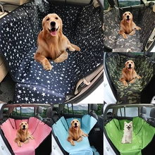 Автомобильный задний водонепроницаемый чехол на заднее сиденье для домашних животных, коврик для переноски собак, одеяло, гамак, подушка, протектор с ремнем безопасности