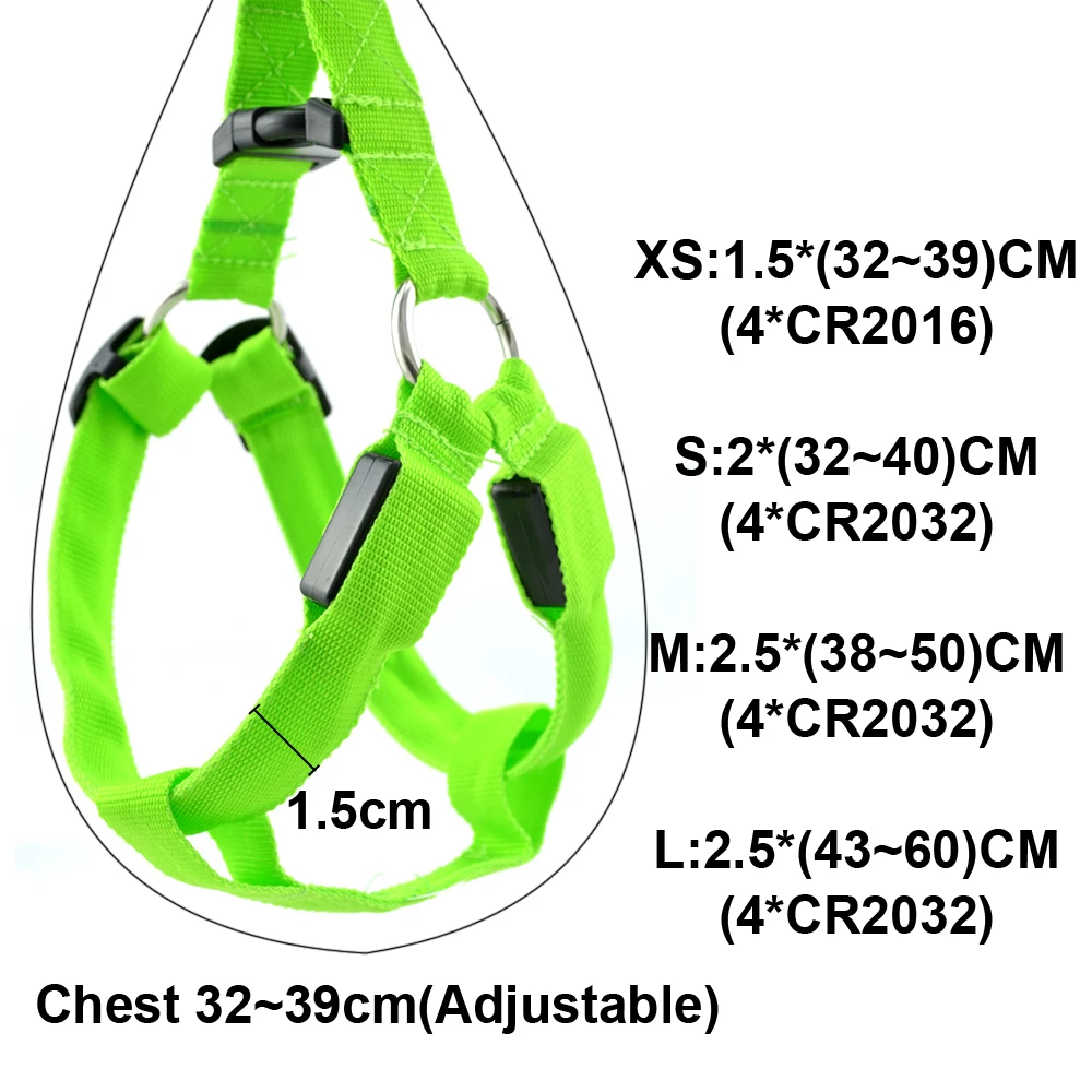 Перезаряжаемый светодиодный нейлоновый светящийся ошейник для домашних животных, поводок для собак, кошек, светодиодный мигающий светильник, поводок для домашних животных, ремень для безопасности, аксессуары для собак