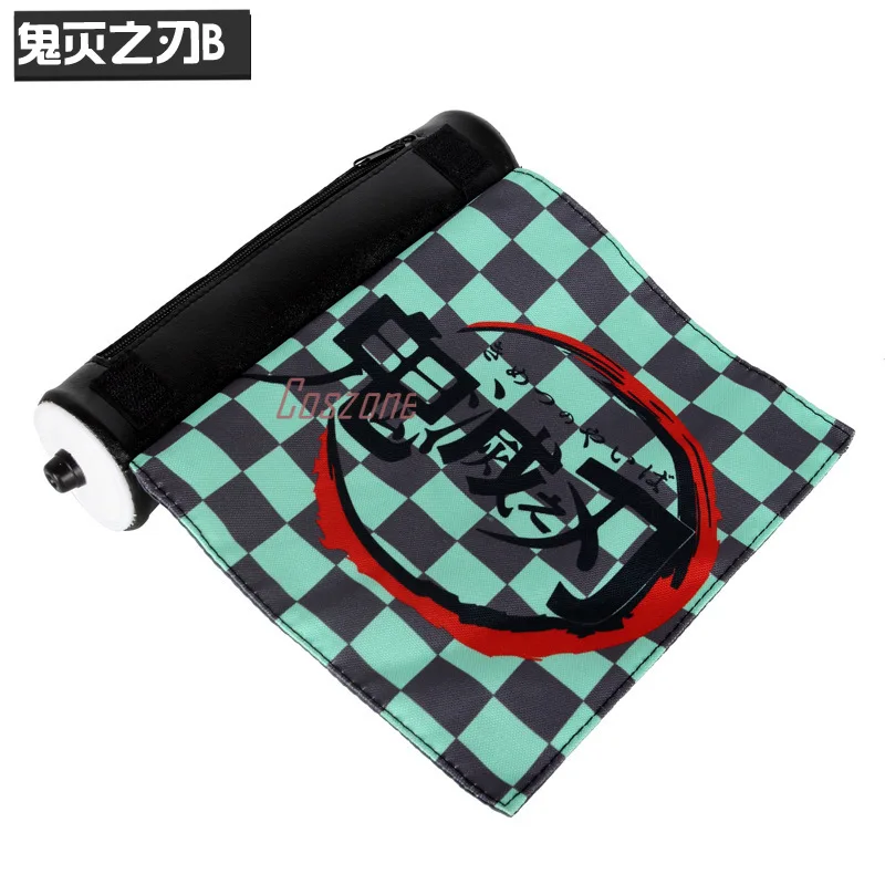 Аниме Kimetsu No Yaiba Demon Slayer Косплей студенческая школа прокрутка Ручка Карандаш Чехол Коробка Сумка для хранения подарок