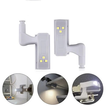 

Under Cabinet Lights 0.6W Cupboard Closet Wardrobe LED Sensor Lamp For Kitchen Cupboard Closet Night Lamp