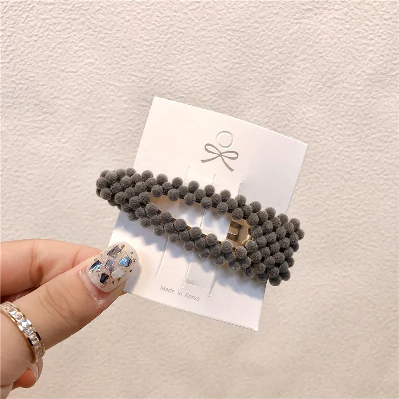 100 шт./лот, сделай сам, простые, для девочек, мульти, жемчужные, флокированные волосы, BB зажимы, квадратные, капля воды, шпилька, инструменты для укладки волос, аксессуары, HA1399