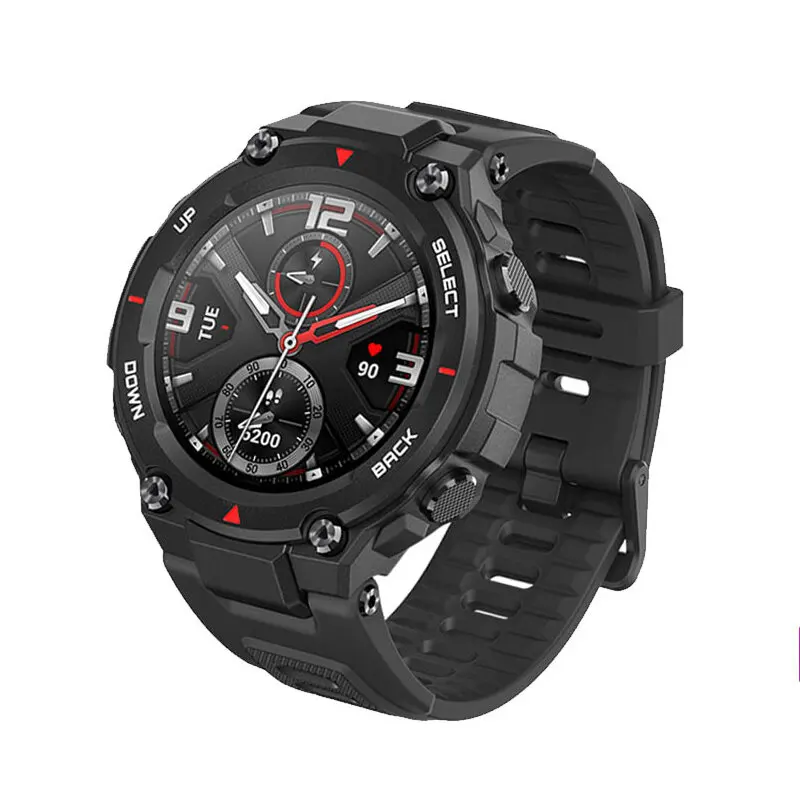 US $128.70 bluetooth 50Amazfit TRex AMOLED GPS GLONASS Outdoor Watch 14 Sport Modes Track Weather Forecast Smart Watch Global Version