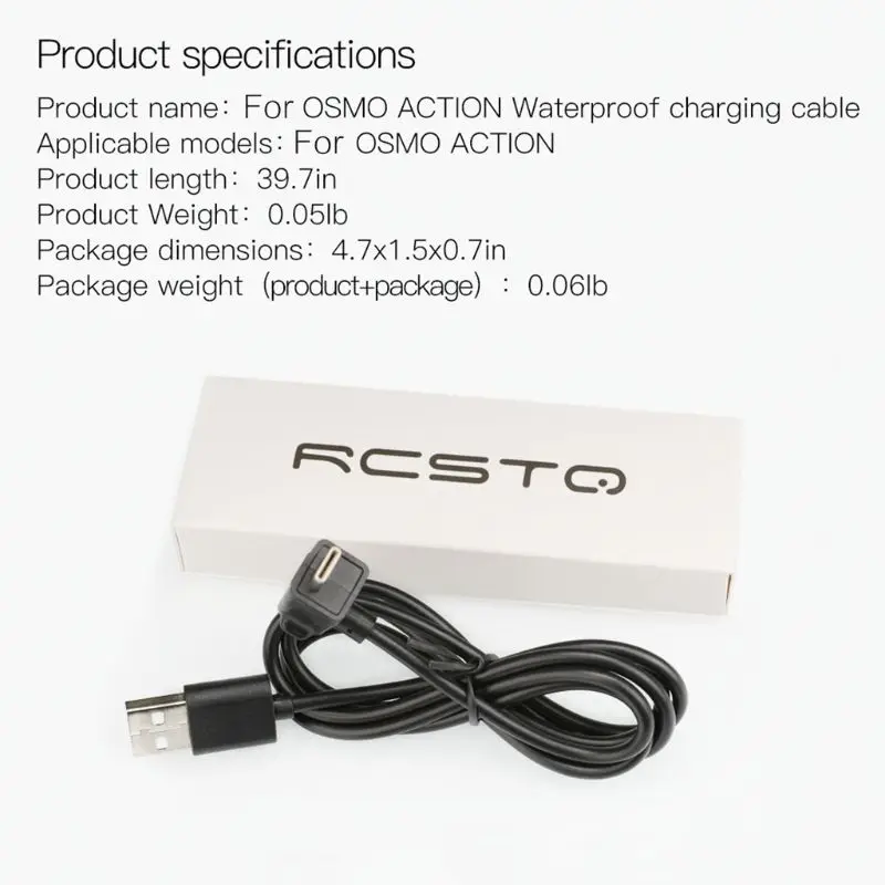 Usb type C кабель для передачи данных кабель для быстрой зарядки для Osmo Action/Pocket/Mobile 3
