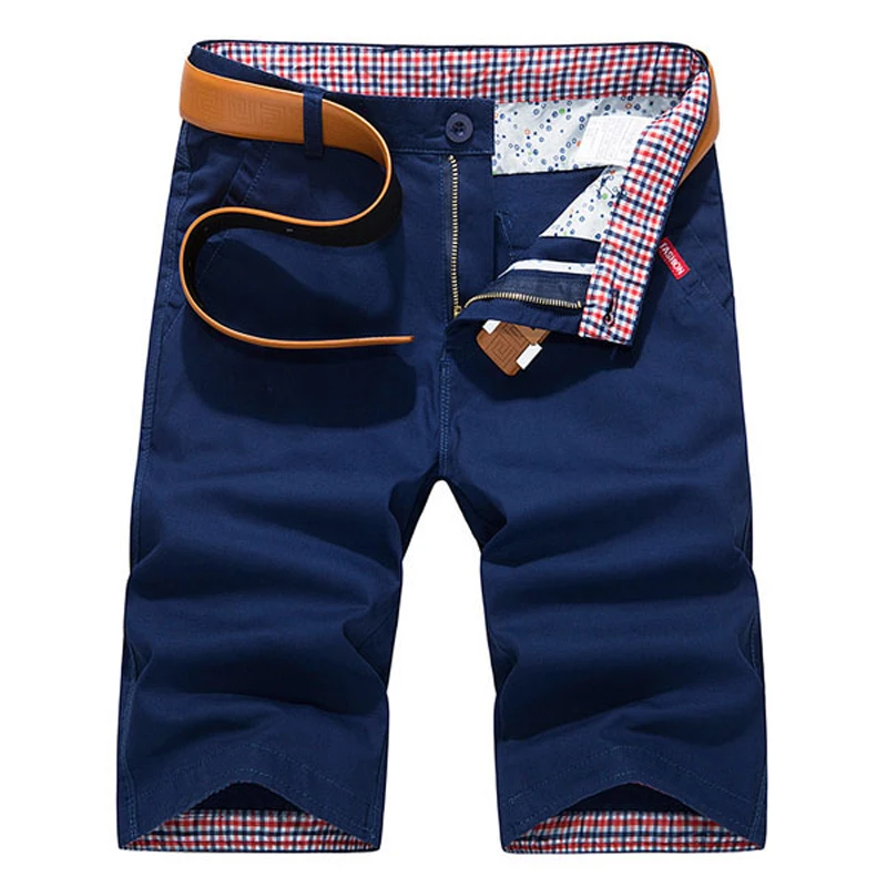 Solid Shorts Men Plaid Ruched Hem Short Male Fashion Shorts Plus Size Summer Mens Shorts Cotton Casual Brand Style marque homme Solid Shorts Men Plaid Ruched Hem Short Male Fashion Shorts Plus Size Summer Mens Shorts Cotton Casual Brand Style marque homme