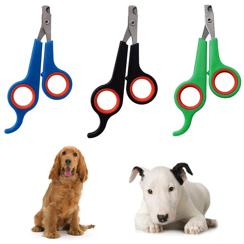 Pet Nail Clipper Scissors Cat Dog Toenail Scissors Trimming Scissors Animal Grooming Tools Pet